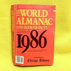 The World Almanac and Book Of Facts 1986 Chicago Tribune